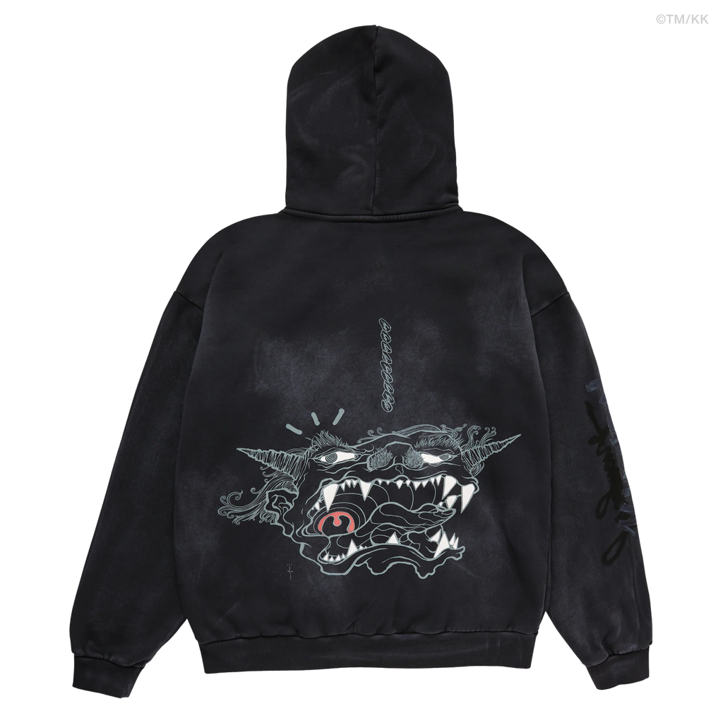 Travis Scott x FRAGMENT x 村上隆「REBORN」拉鍊連帽 ZIP-UP HOODIE