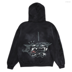 Travis Scott x FRAGMENT x 村上隆「REBORN」拉鍊連帽 ZIP-UP HOODIE