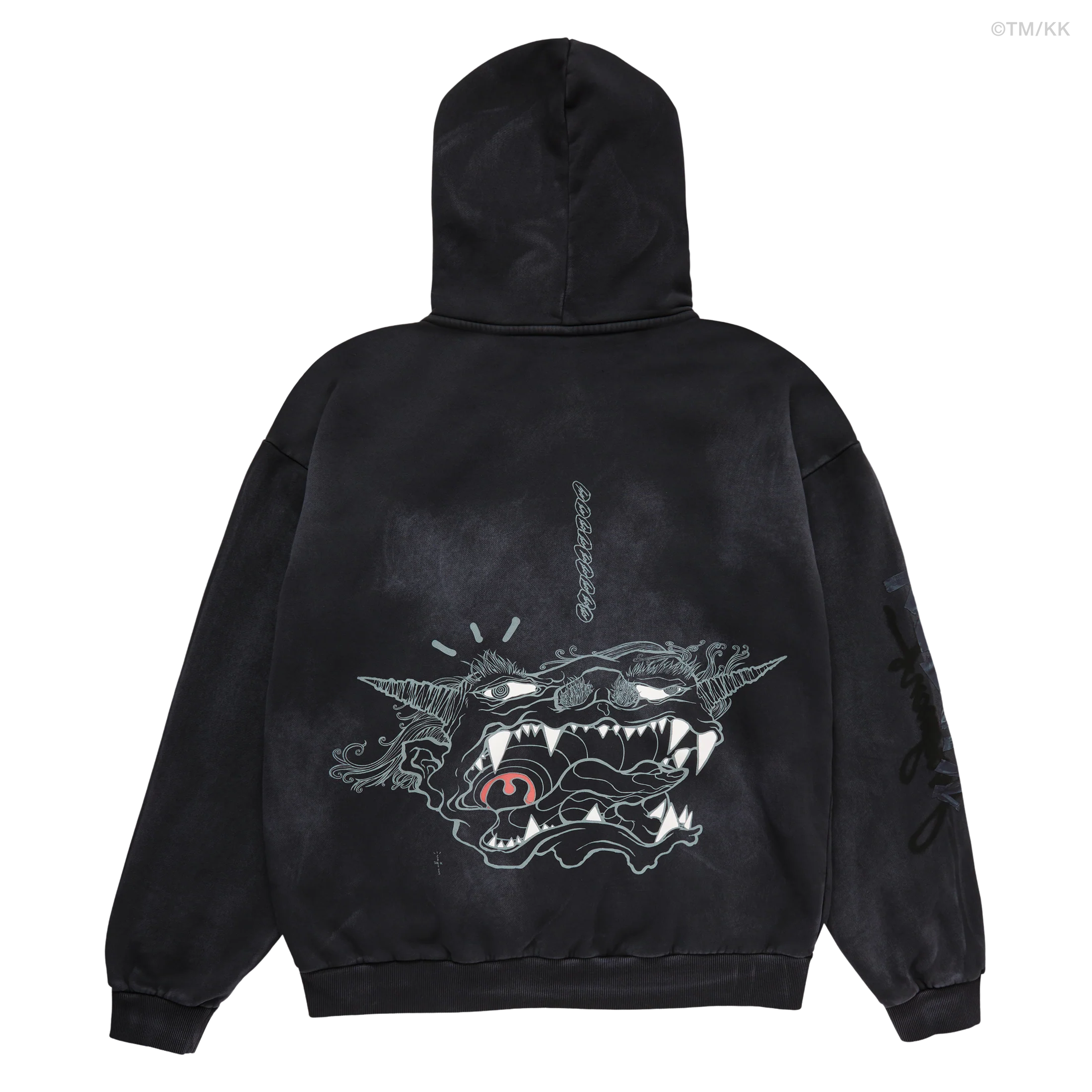 Travis Scott x FRAGMENT x 村上隆「REBORN」拉鍊連帽 ZIP-UP HOODIE