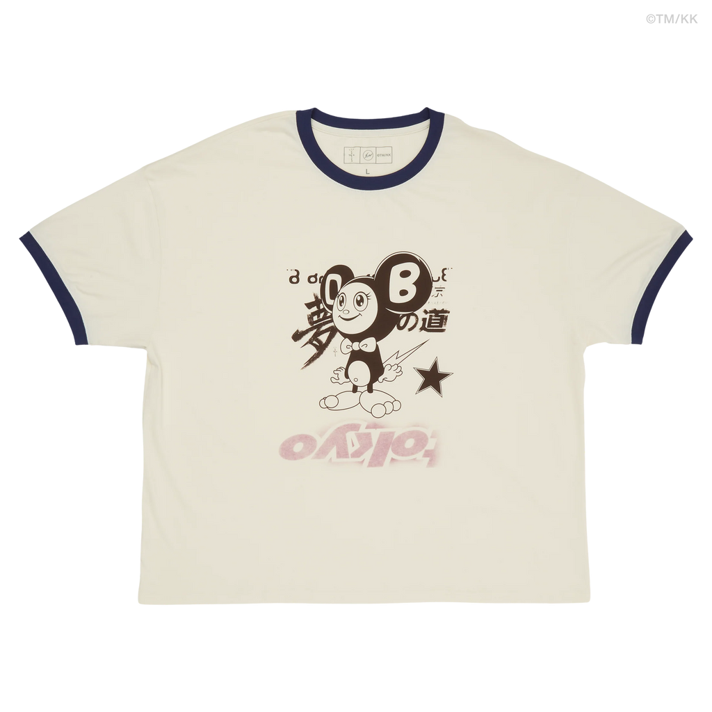 Travis Scott x FRAGMENT x 村上隆「TOKYO RINGER」短袖 TEE