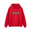Drew House 小熊字母 帽T 紅色 DH-HJ2502-RD