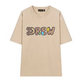 Drew House 小熊字母 短袖T恤 沙色 DH-HJ2509-SA