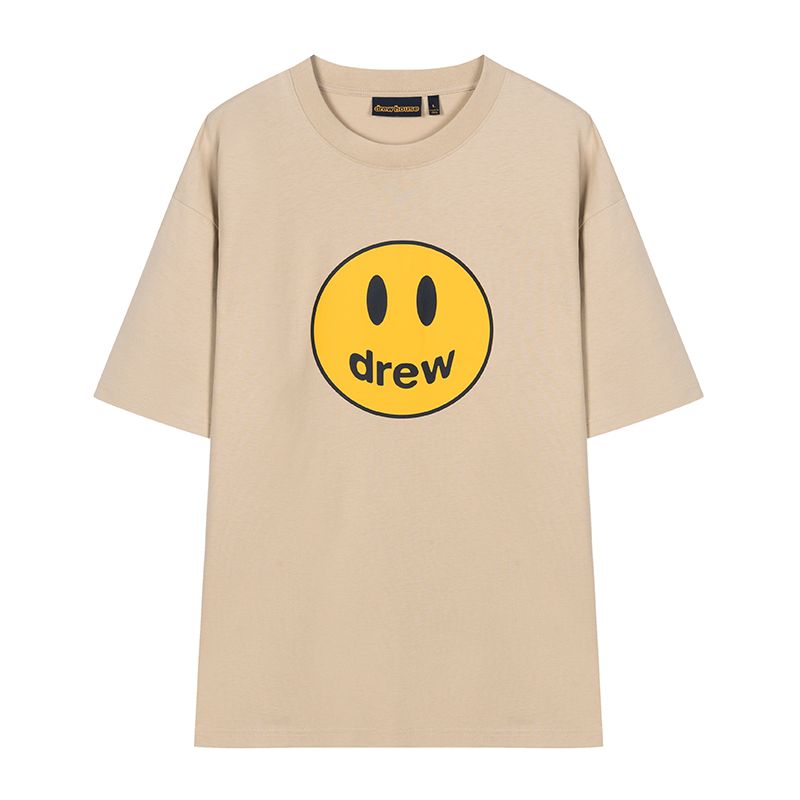 Drew House A笑臉 短袖T恤 沙色 DH-HJ2525-SA