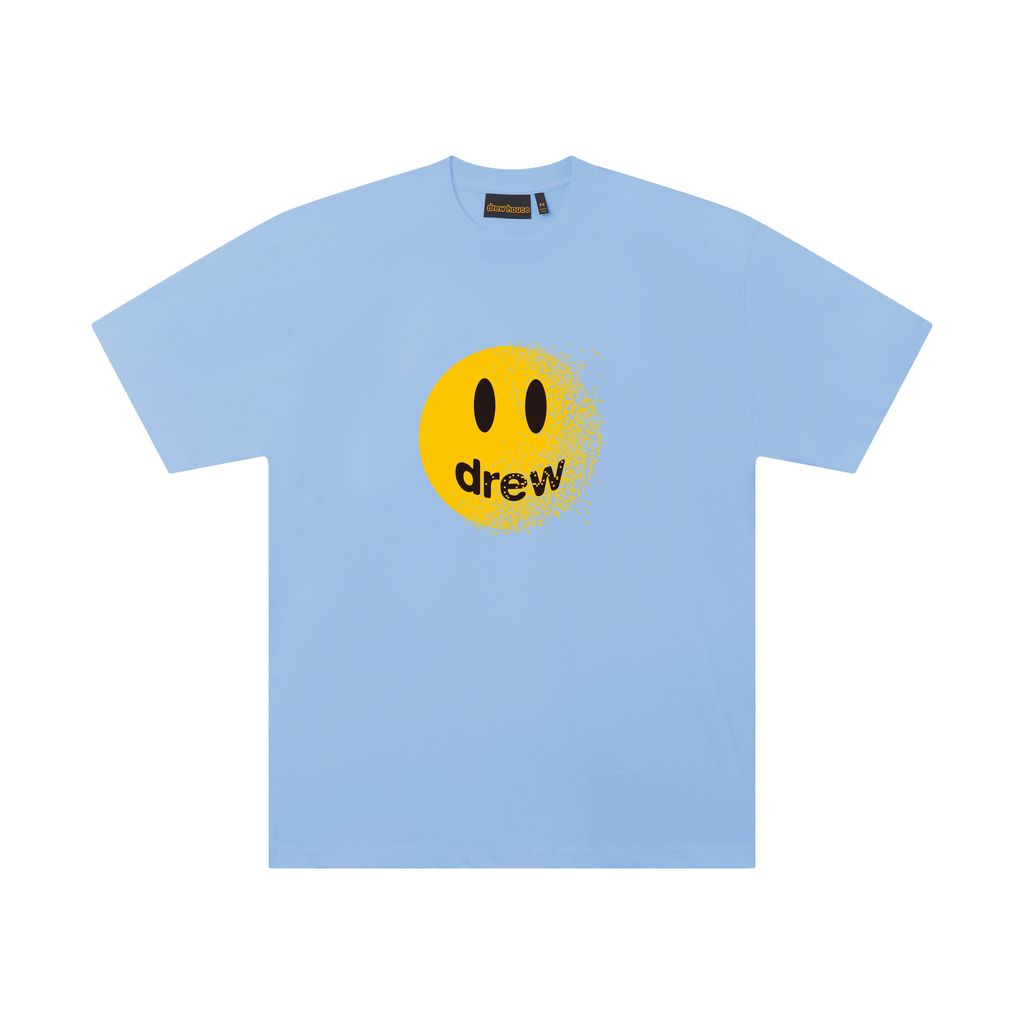 Drew House 塵爆笑臉 短袖T恤 太平洋藍 DH-HJ2618