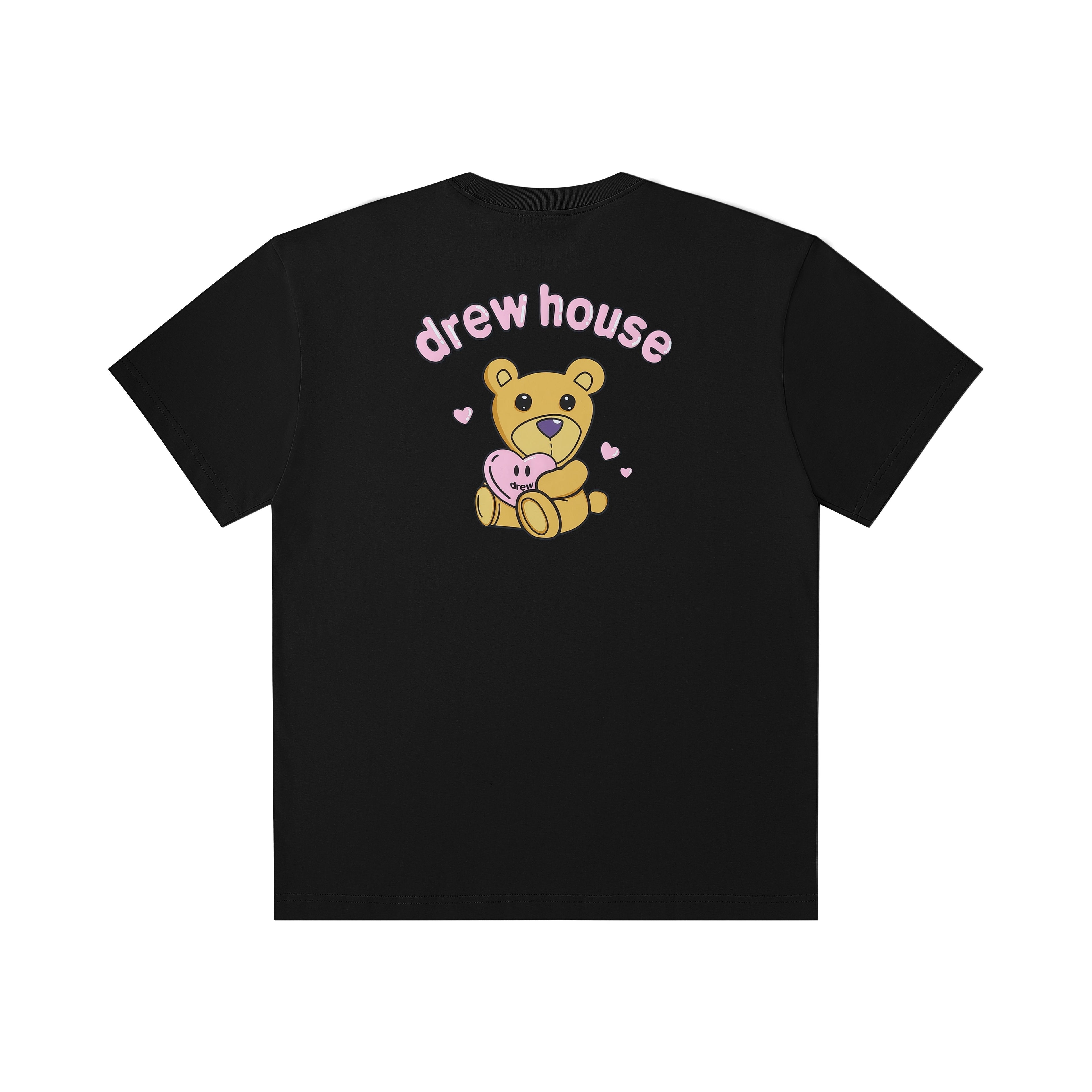 Drew House 愛心熊 短袖T恤 黑色 DH-HJ2628