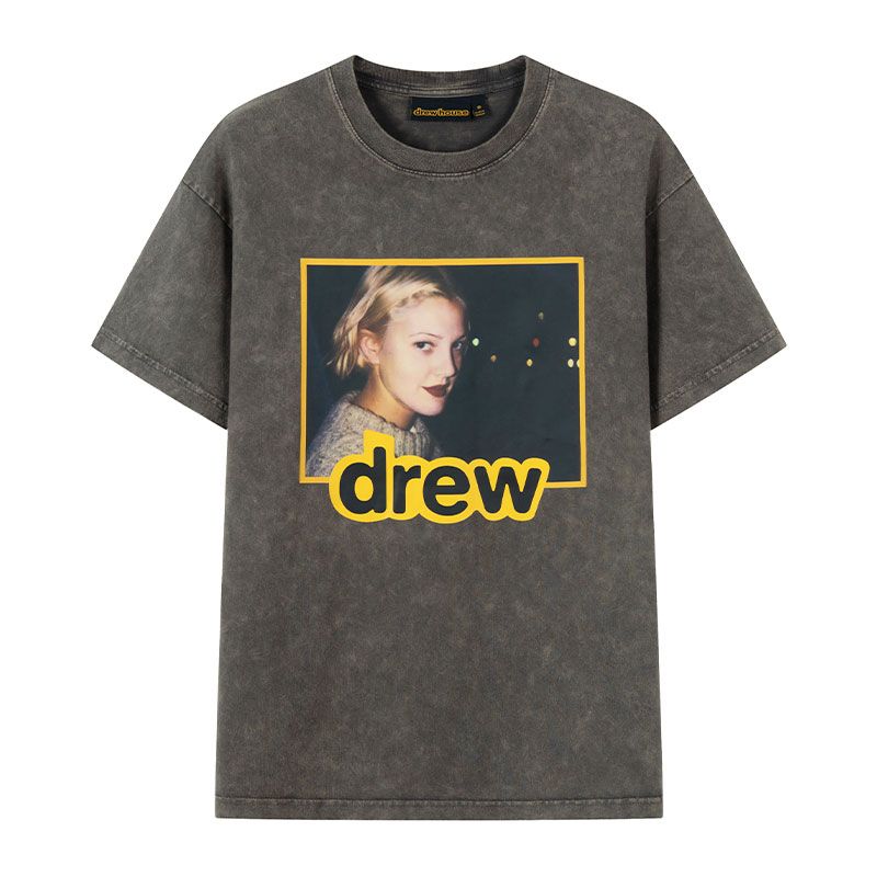 Drew House 影像女 短袖T恤 復古黑色 DH-OEJ2121-DBVB