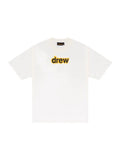 Drew House A字母 短袖T恤 米白色 DH-SS23-004