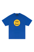Drew House A笑臉 短袖T恤 皇家藍 DH-SS23-013