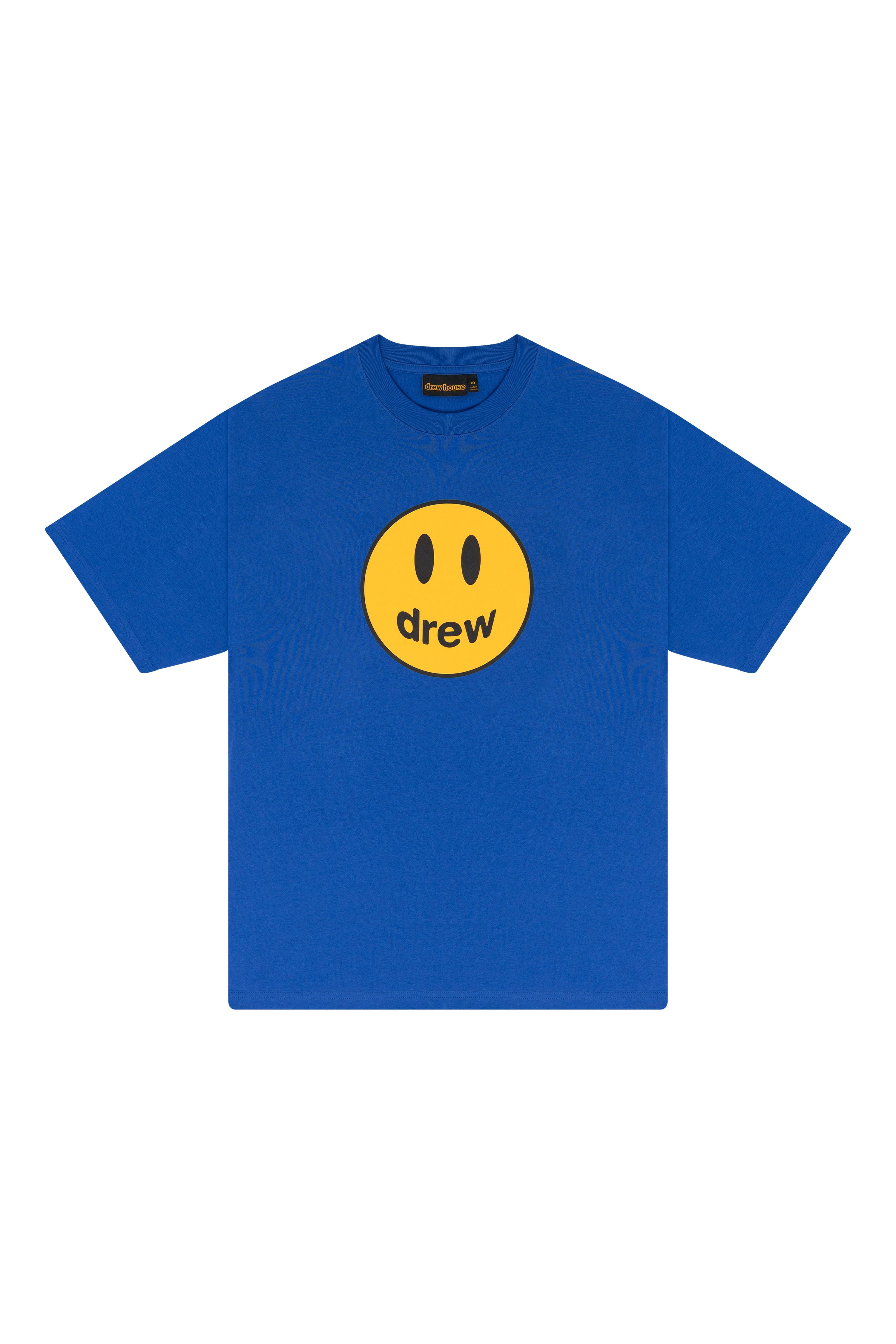 Drew House A笑臉 短袖T恤 皇家藍 DH-SS23-013