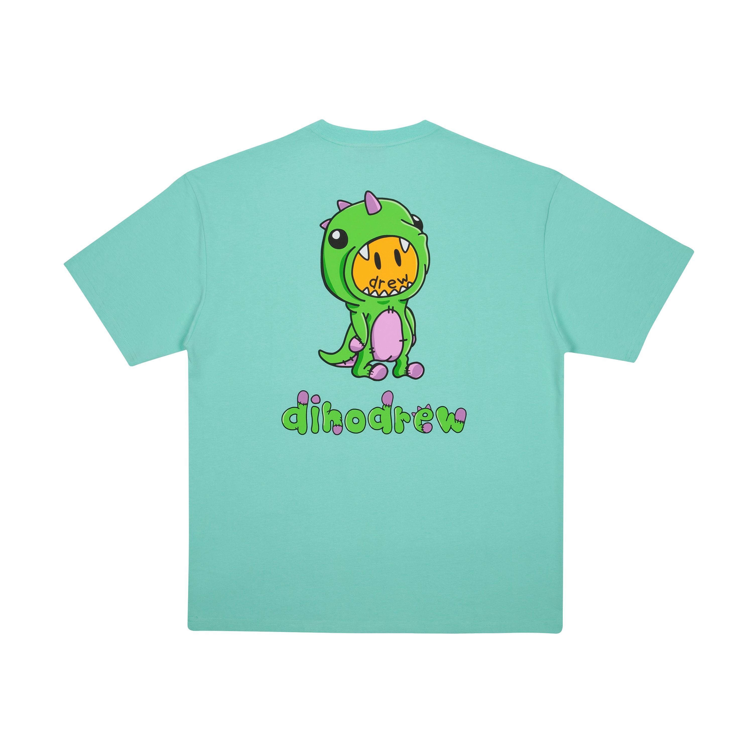 Drew House 小恐龍 短袖T恤 湖水綠 DR-FW22-213