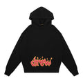Drew House 火焰 帽T 黑色 DR-FW22-426