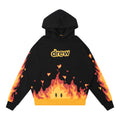 Drew House 火焰 帽T 黑色 DR-FW22-436
