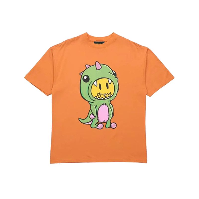Drew House 小恐龍 短袖T恤 橙色 DR-SS20-038