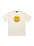 Drew House A笑臉 短袖T恤 米白色 DR-SS21-109