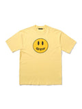 Drew House A笑臉 短袖T恤 鵝黃色 DR-SS21-111