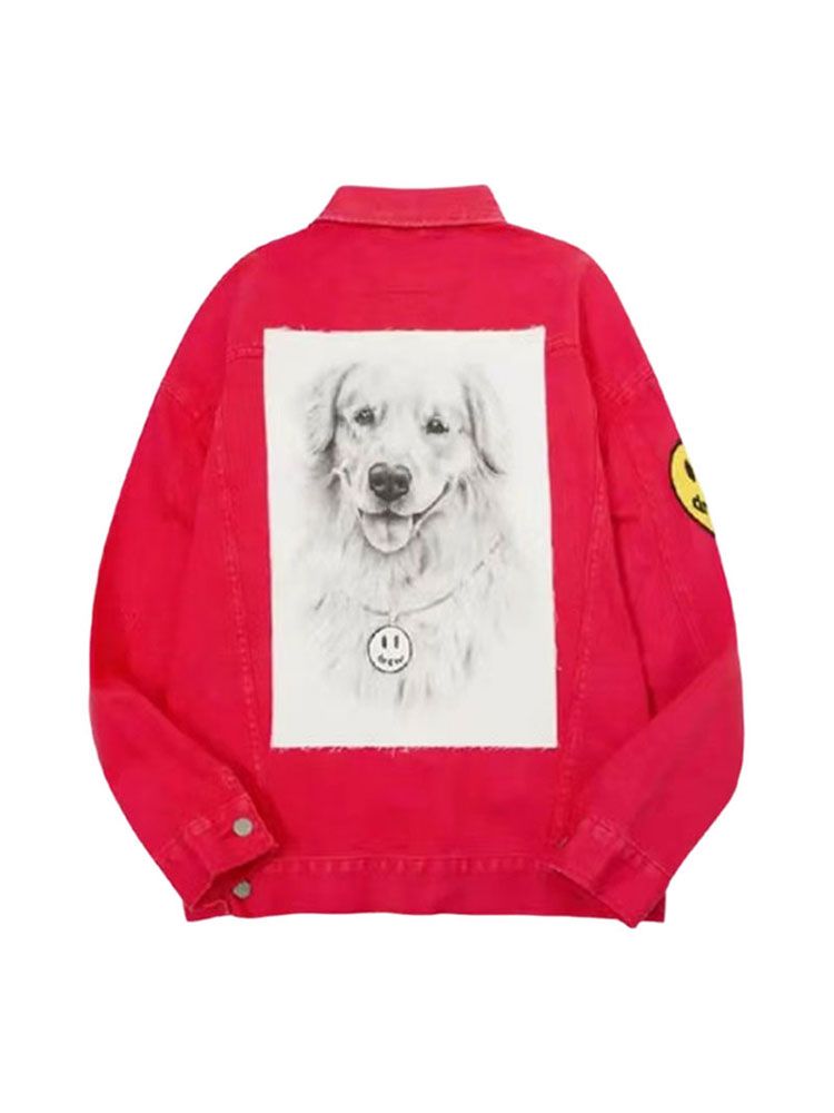 Drew House 其他 外套 水洗紅色 DR-SS21-21