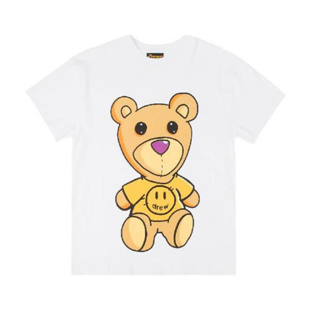 Drew House 小熊 短袖T恤 白色 DR-SS21-43