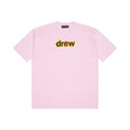 Drew House A字母 短袖T恤 草莓色 DR-SS22-166