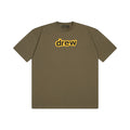 Drew House A字母 短袖T恤 橄欖色 DR-SS22-211