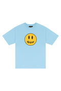 Drew House A笑臉 短袖T恤 淡藍色 DR-SS23-11