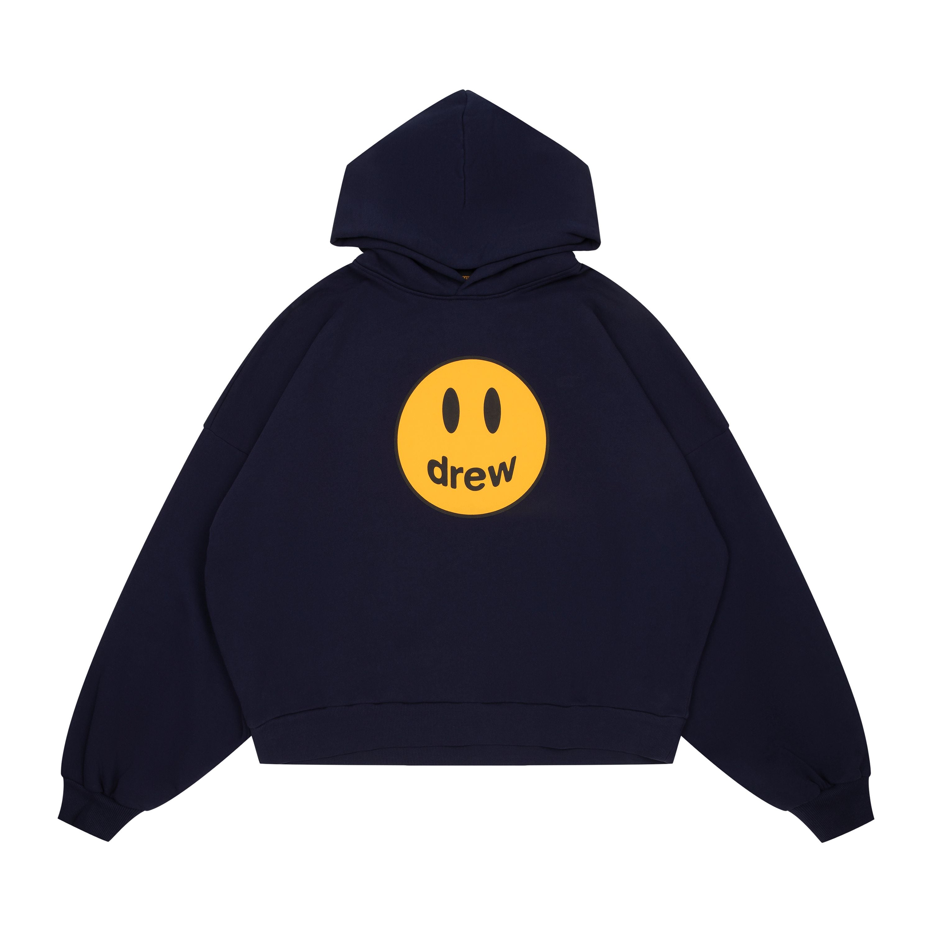 Drew House A笑臉 帽T 深海軍藍 DW-FW22-1221-01