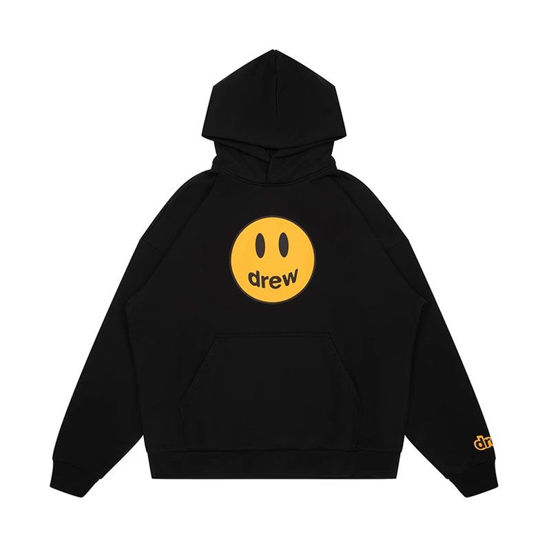 Drew House A笑臉 帽T 黑色 DW-FW22-1221-02