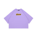 Drew House A字母 短袖T恤 薰衣草紫 DW-FW22-1223-03