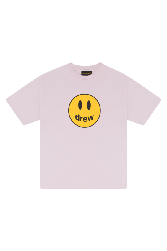Drew House A笑臉 短袖T恤 淡紫色 DWSS231502