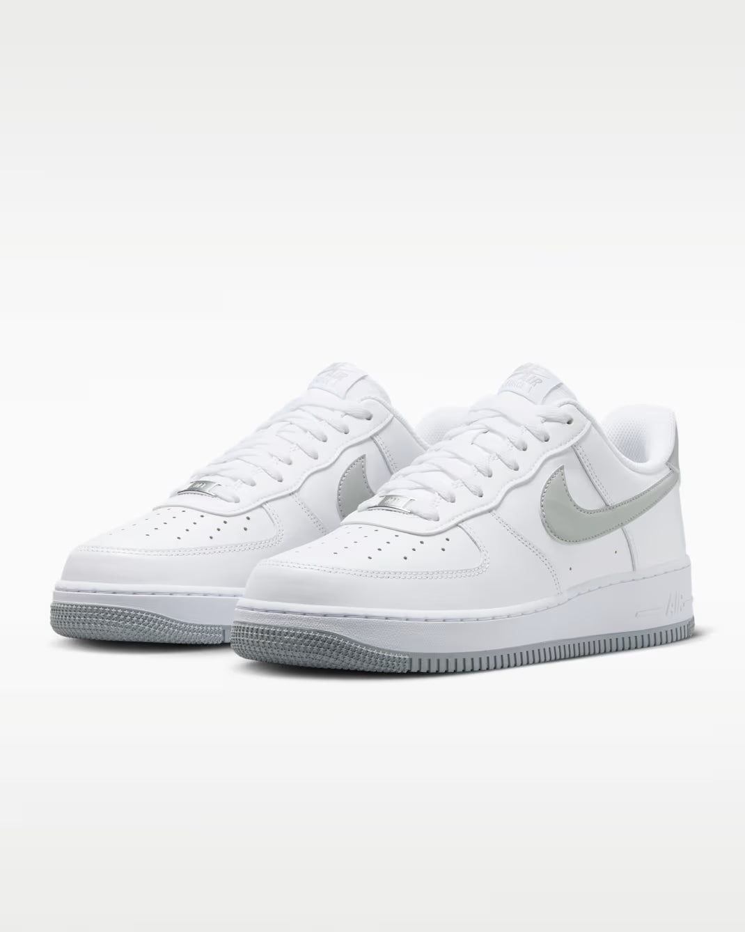 NIKE AIR FORCE 1 LOW "LIGHT SMOKE GREY" 白灰 FJ4146-100