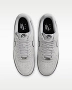 NIKE AIR FORCE 1 '07 麂皮 黑底 羊毛灰 男款 HQ1966-001