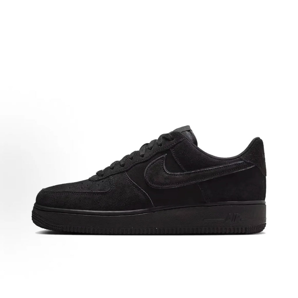 Nike Air Force 1 Low "Black Cat" 黑豹 麂皮 黑色 HQ1966-002