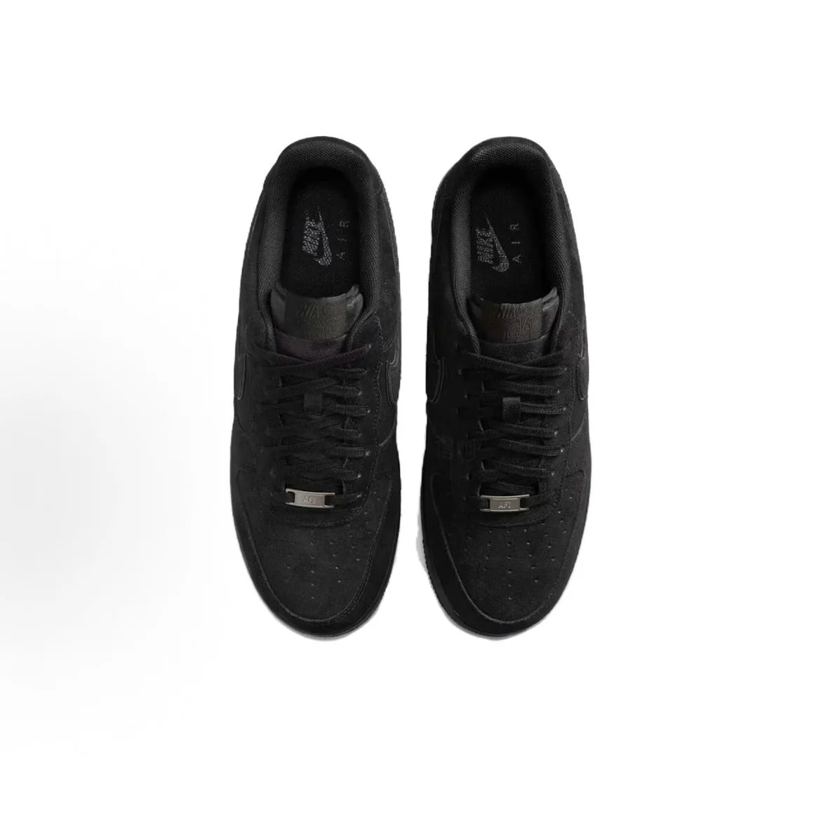 Nike Air Force 1 Low "Black Cat" 黑豹 麂皮 黑色 HQ1966-002