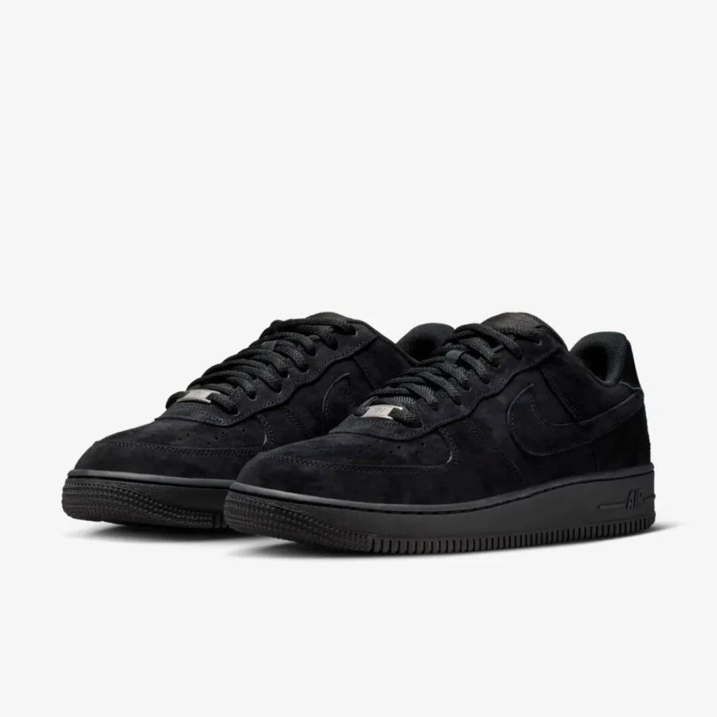 Nike Air Force 1 Low "Black Cat" 黑豹 麂皮 黑色 HQ1966-002