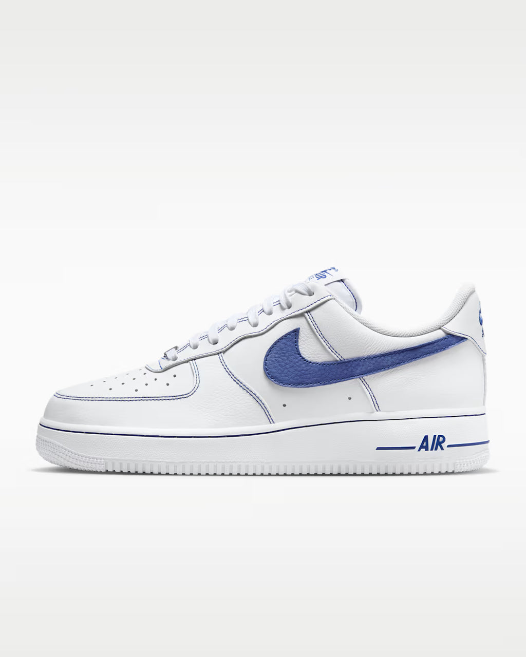 Nike Air Force 1 '07 LV8 白藍縫線荔枝皮 HQ2037-100