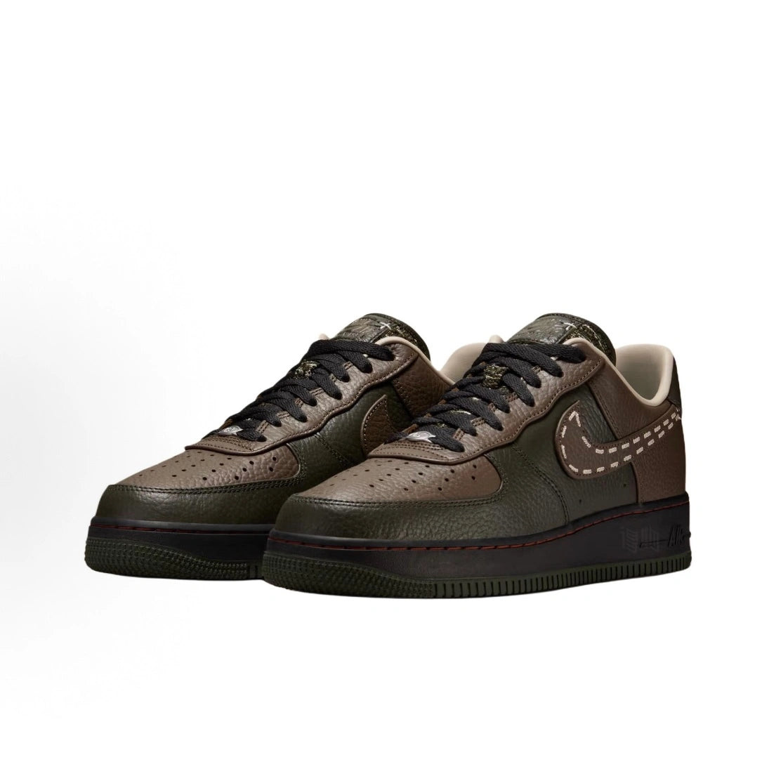 Nike Air Force 1 "Sequoia" 棕綠 縫線 IQ1122-320