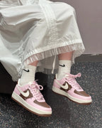 Nike Air Force 1 "Inverts" 四小勾 粉棕 IO7595-211