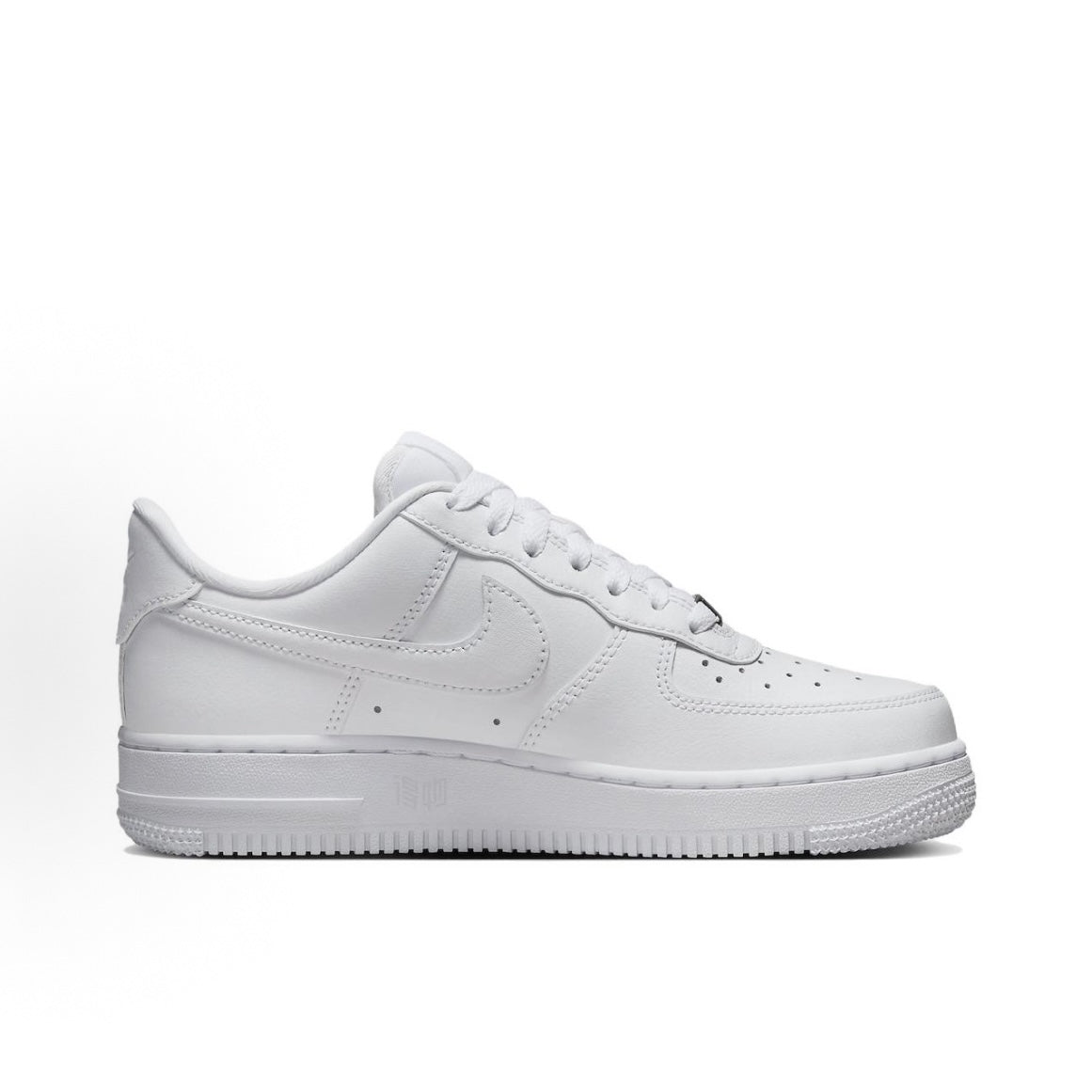 Nike Air Force METALLIC SILVER 全白 鉚釘 銀勾 FQ8887-100