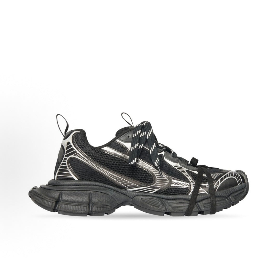 BALENCIAGA 巴黎世家 3XL Sneaker Black / Silver