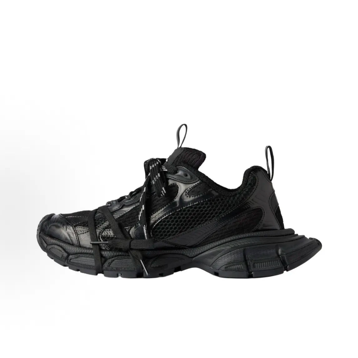 BALENCIAGA  巴黎世家 3XL Sneaker Black Mesh