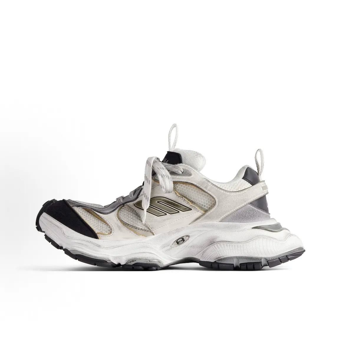 BALENCIAGA 巴黎世家 Cargo Sneaker White Grey