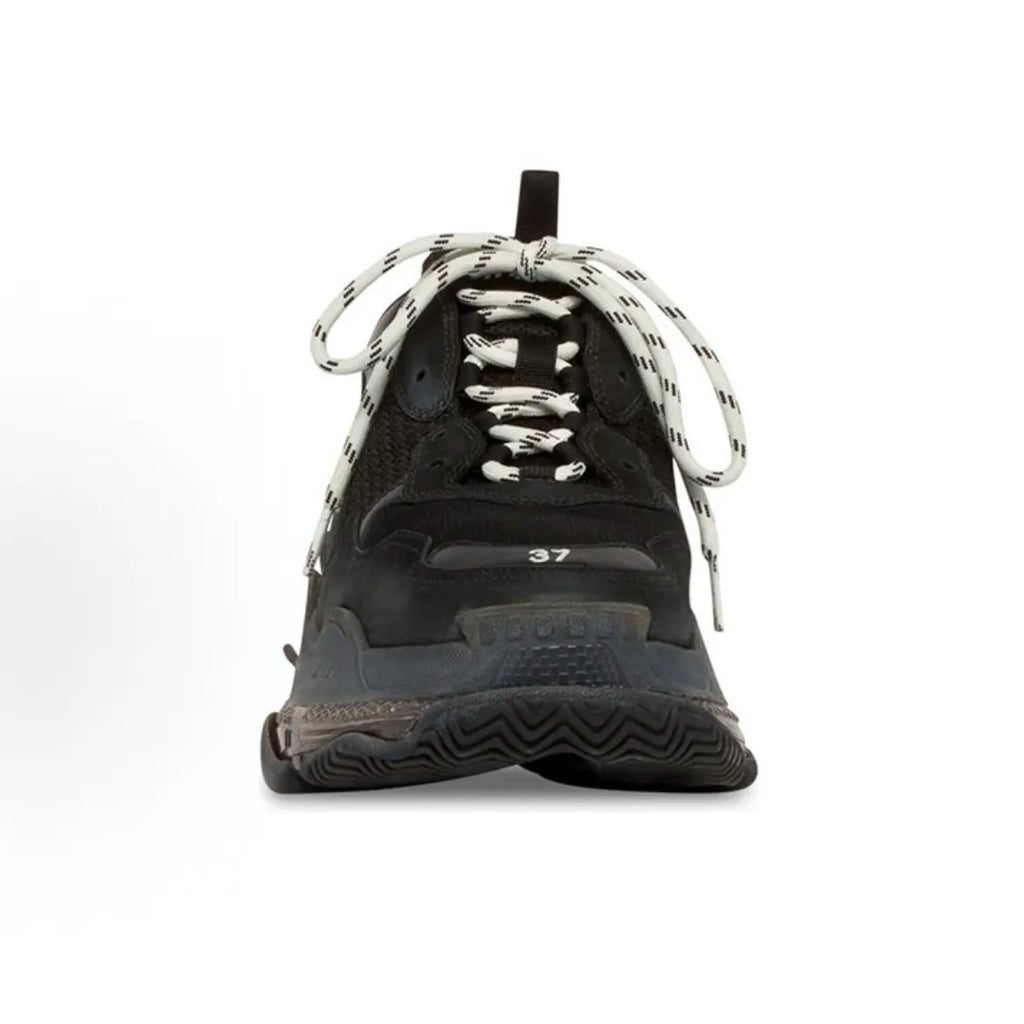BALENCIAGA 巴黎世家 Triple S Clear Sole Double Black 女款
