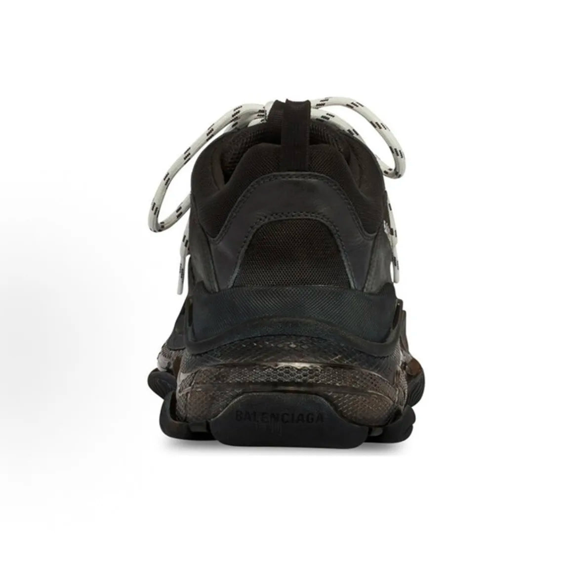 BALENCIAGA 巴黎世家 Triple S Clear Sole Double Black 女款