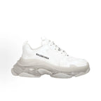 BALENCIAGA 巴黎世家 Triple S Clear Sole White 女款