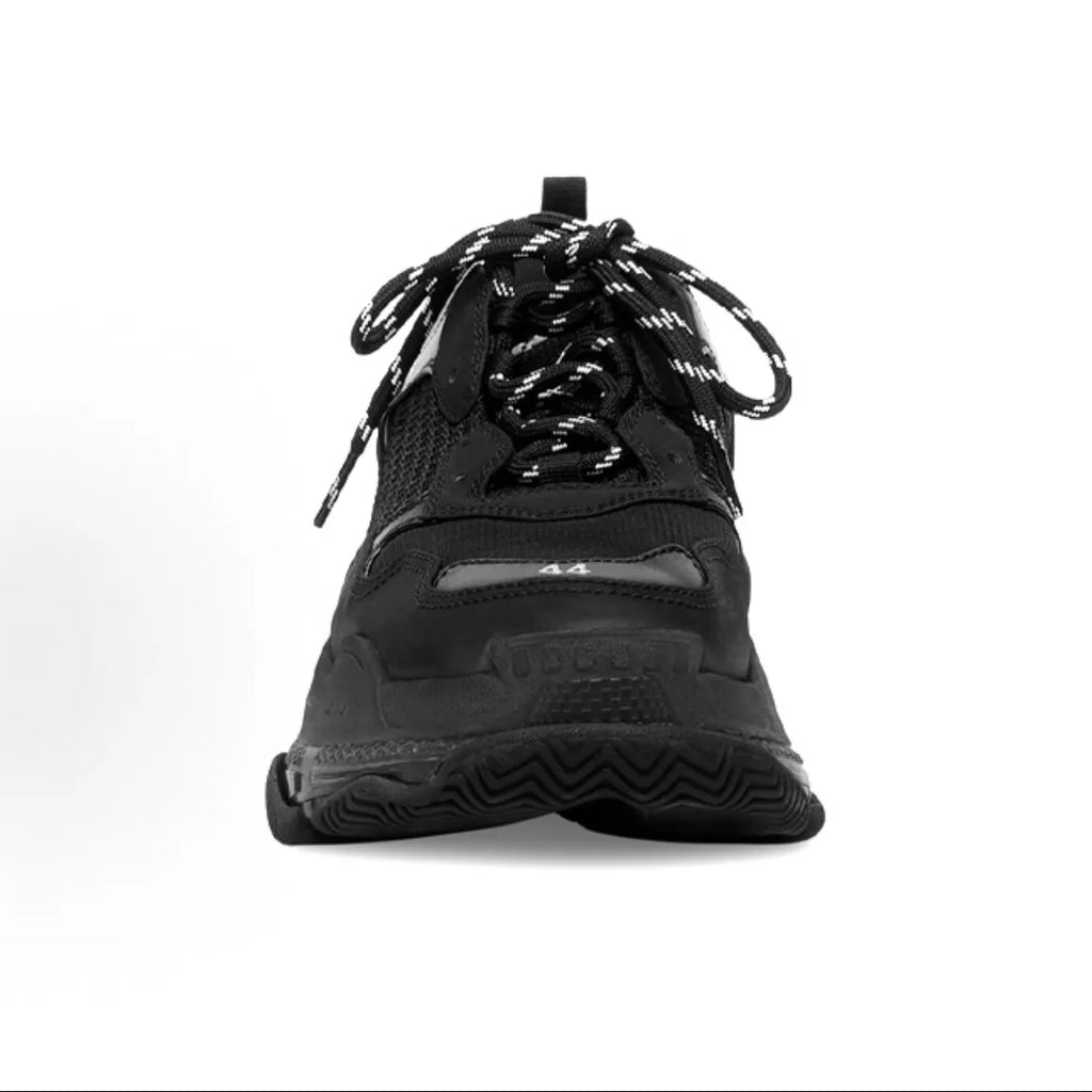 BALENCIAGA 巴黎世家 Triple S Clear Sole Black 男款