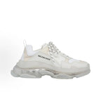 BALENCIAGA 巴黎世家 Triple S Clear Sole White 男款