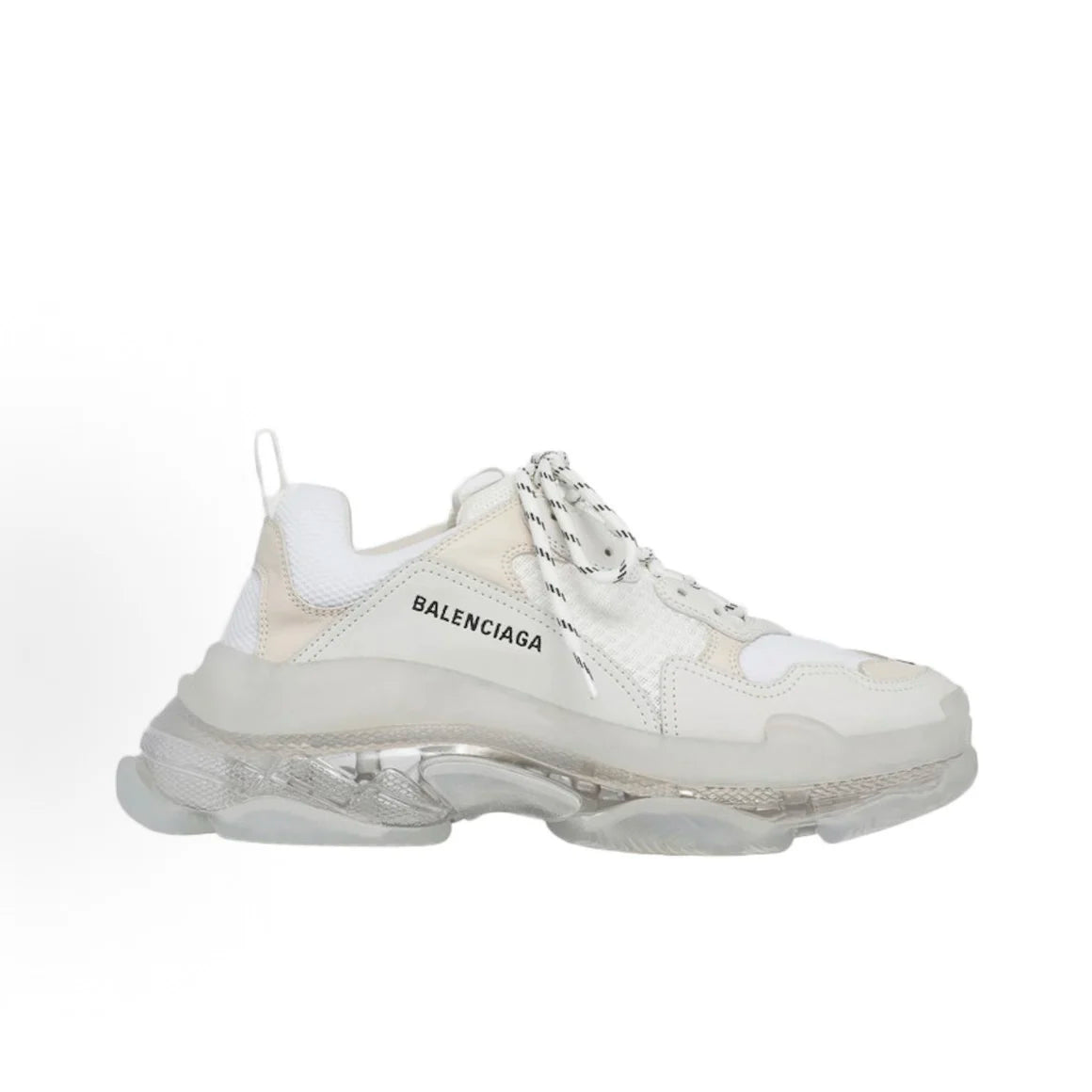 BALENCIAGA 巴黎世家 Triple S Clear Sole White 男款