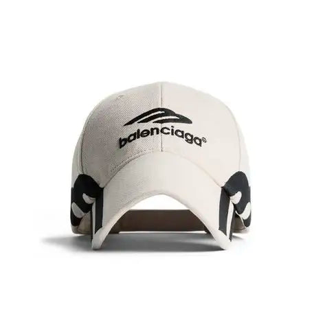 BALENCIAGA 巴黎世家 3b Sports Icon Cap in Light Beige