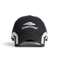 BALENCIAGA 巴黎世家 3b Sports Icon Cap in Black/white