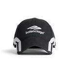 BALENCIAGA 巴黎世家 3b Sports Icon Cap in Black/white