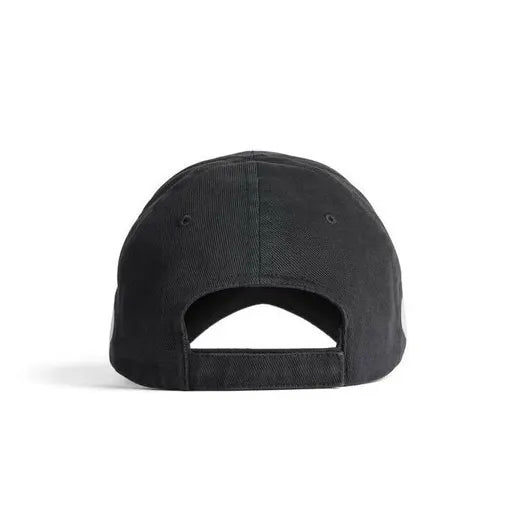 BALENCIAGA 巴黎世家 3b Sports Icon Cap in Black/white